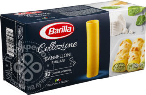 для рецепта Макароны Barilla Collezione Cannelloni Emiliane 250г