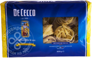 для рецепта Макароны De Cecco Tagliatelle Nidi Semola n.203 500г