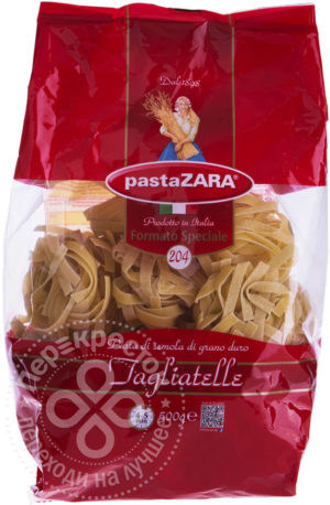 для рецепта Макароны Pasta ZARA №204 Tagliatelle 500г