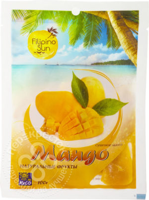 для рецепта Манго Filipino Sun сушеное 100г