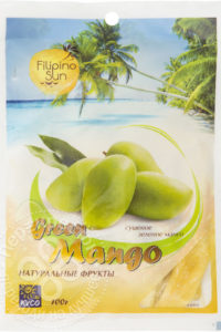 для рецепта Манго зеленое Filipino Sun сушеное 100г