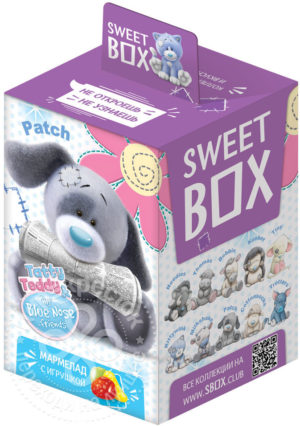 для рецепта Мармелад Sweet Box Tatty Teddy & My Blue Nose Friends с игрушкой 10г