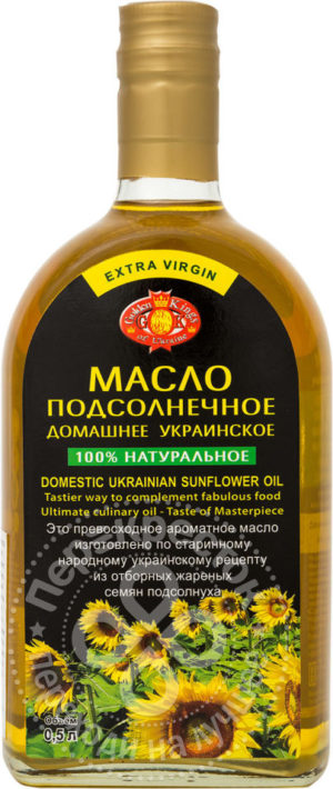 для рецепта Масло подсолнечное Golden Kings of Ukraine Домашнее 500мл