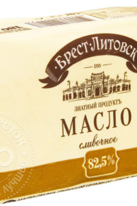 для рецепта Масло сладко-сливочное Брест-Литовск 82.5% 180г