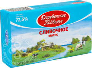 для рецепта Масло сливочное Деревенское подворье 72.5% 180г