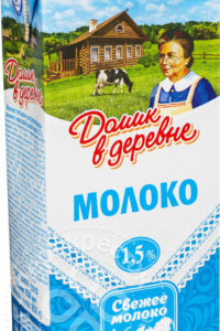 для рецепта Молоко Домик в деревне 1.5% 924мл
