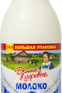 для рецепта Молоко Домик в деревне 2.5% 1.4л