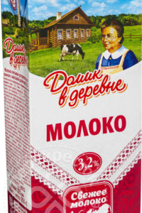 для рецепта Молоко Домик в деревне 3.2% 925мл