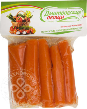 для рецепта Морковь целая вареная 500г упаковка