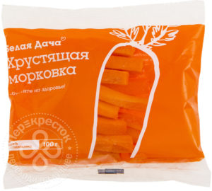 для рецепта Морковка Белая Дача хрустящая 100г упаковка
