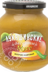 для рецепта Мусс Лукашинские десерты Яблочно-манговый 370г