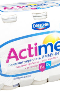 для рецепта Напиток Actimel Натуральный 2.6% 100мл