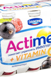 для рецепта Напиток Actimel Смородина-малина 2.5% 100мл