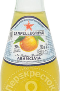 для рецепта Напиток Sanpellegrino Aranciata 200мл