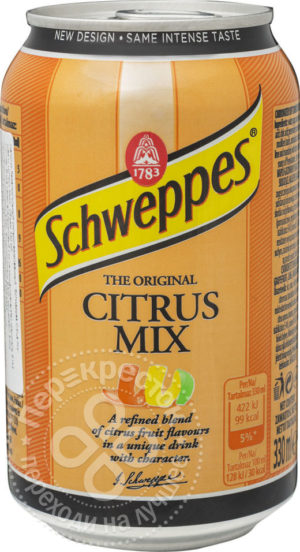 для рецепта Напиток Schweppes Citrus Mix 330мл