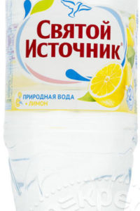 для рецепта Напиток Святой Источник Природная вода+Лимон негазированный 500мл