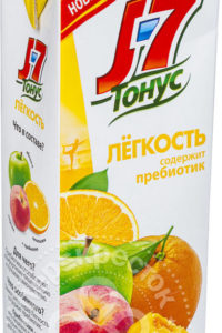 для рецепта Нектар J-7 Тонус Легкость Персик яблоко апельсин с пребиотиком 1.45л