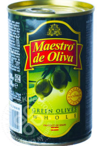 для рецепта Оливки Maestro de Oliva с косточкой 300г
