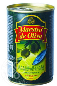 для рецепта Оливки Maestro de Oliva с тунцом 300г