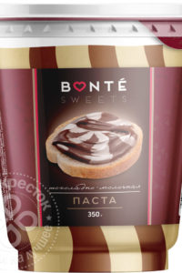 для рецепта Паста Bonte Sweets Шоколадно-молочная 350г