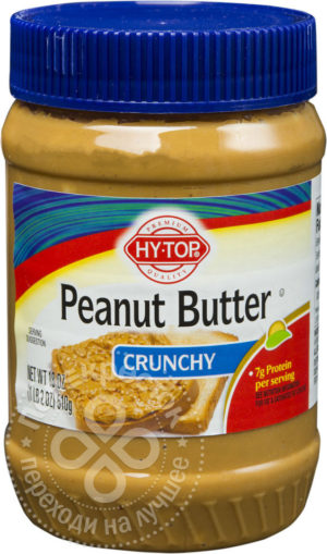 для рецепта Паста Hy-Top Peanut Butter арахисовая Хрустящая 510г