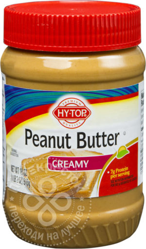 для рецепта Паста Hy-Top Peanut Butter арахисовая мягкая 510г