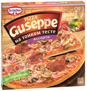 для рецепта Пицца Dr.Oetker Guseppe Ассорти 325г