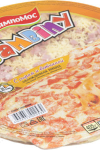для рецепта Пицца КампоМос Fresca Bambiny c сыром и ветчиной 405г