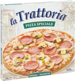 для рецепта Пицца La Trattoria Ассорти 335г
