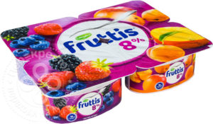 для рецепта Продукт йогуртный Fruttis Абрикос-манго Лесные ягоды 8% 115г