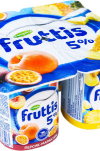 для рецепта Продукт йогуртный Fruttis Персик-маракуйя Ананас-дыня 5% 115г