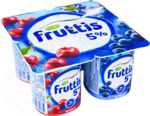 для рецепта Продукт йогуртный Fruttis Вишня Черника 5% 115г