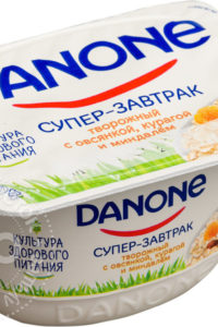 для рецепта Продукт творожный Danone Супер-завтрак Овсянка курага и миндаль 3.2% 130г