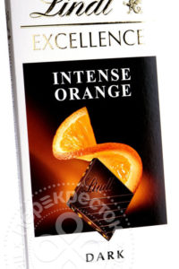 для рецепта Шоколад Lindt Темный с кусочками апельсина и миндаля 100г