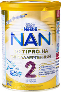 для рецепта Смесь NAN 2 OPTIPRO HA молочная 400г