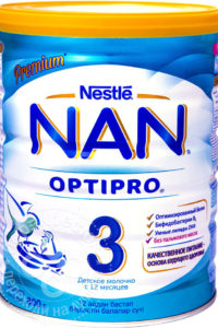 для рецепта Смесь NAN 3 OPTIPRO молочная 800г