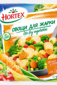 для рецепта Смесь овощная Hortex Овощи для жарки быстрозамороженные 400г