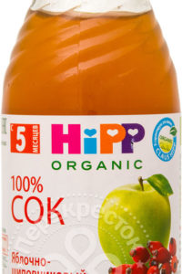 для рецепта Сок HiPP Bio Juice Яблоко-шиповник 200мл