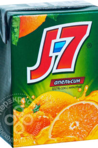 для рецепта Сок J-7 Апельсиновый с мякотью 200мл