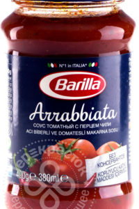 для рецепта Соус Barilla Arrabbiata томатный с перцем чили 400г