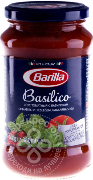 для рецепта Соус Barilla Basilico томатный 400г