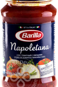 для рецепта Соус Barilla Napoletana томатный с овощами 400г