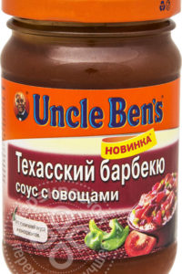 для рецепта Соус Uncle Bens Техасский барбекю с овощами 210г