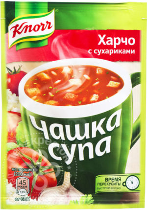 для рецепта Суп Knorr Чашка Супа Харчо с сухариками 13.7г