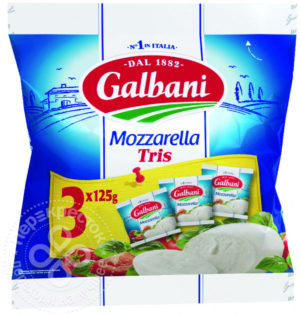 для рецепта Сыр Galbani Моцарелла Трио 45% 3шт*125г