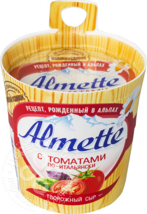 для рецепта Сыр творожный Almette с томатами по-итальянски 57% 150г