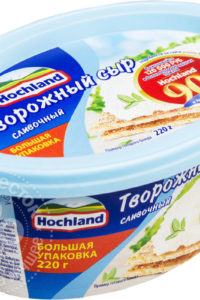 для рецепта Сыр творожный Hochland Сливочный 60% 220г