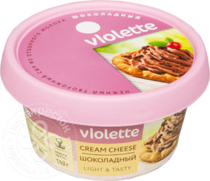 для рецепта Сыр творожный Violette Шоколадный 50% 140г