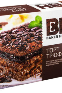 для рецепта Торт Baker House Трюфель шоколадный 350г