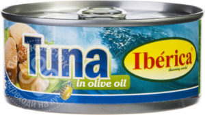 для рецепта Тунец Iberica в оливковом масле 160г